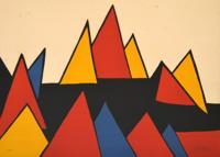 Alexander Calder Mountains Lithograph, Signed - Sold for $1,560 on 02-23-2019 (Lot 34).jpg